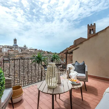 Paradiso - Con Terrazza Vista Duomo Apartment Siena