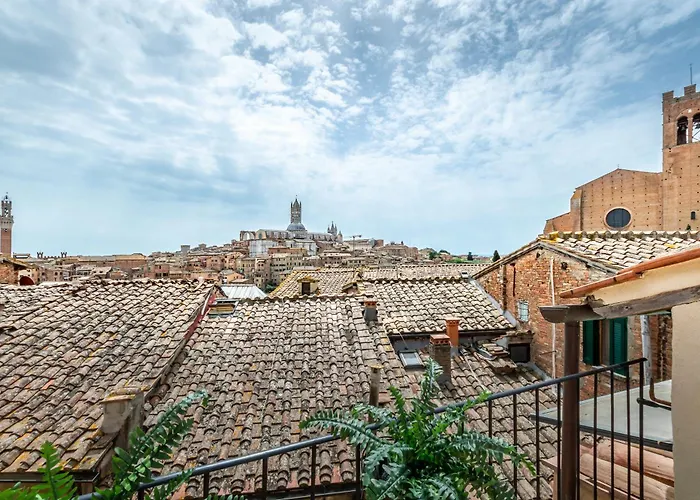 Апартаменти Paradiso - Con Terrazza Vista Duomo Сієна